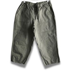 Women's, Pants, Cato, Medium, Olive green, Capris